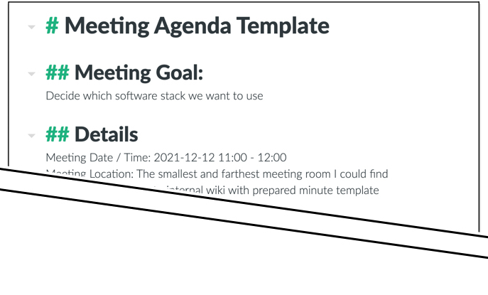 Meeting Agenda Template